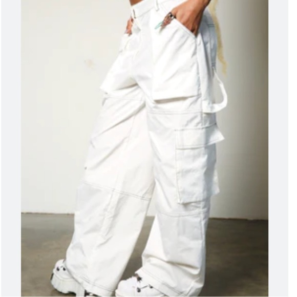 The Ragged Priest Pants - The Ragged Priest Wide Leg Baggy Combat Pants with Wide Leg Panels Size S